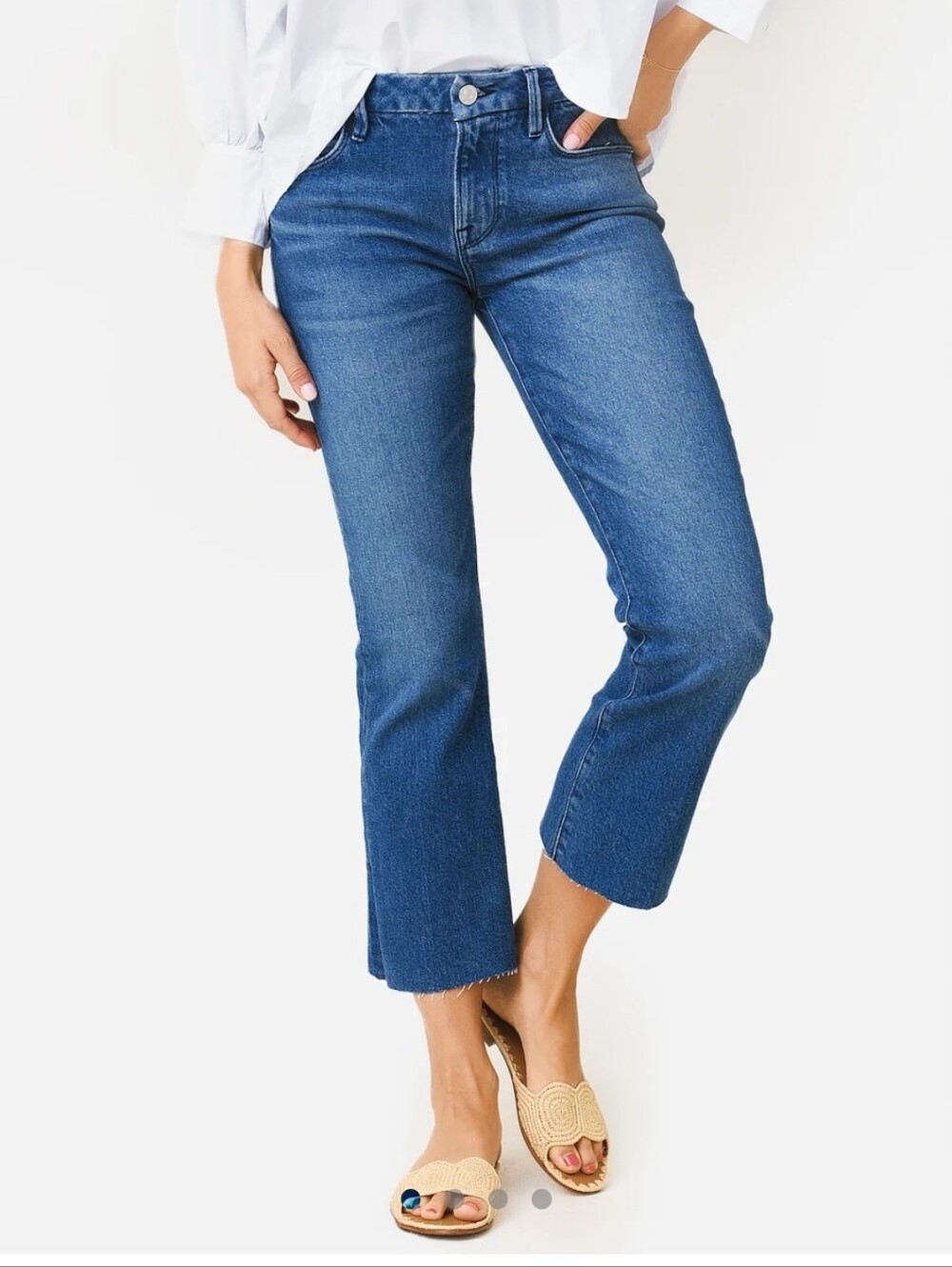 FRAME Le Crop Mini Boot Huntdale 27
